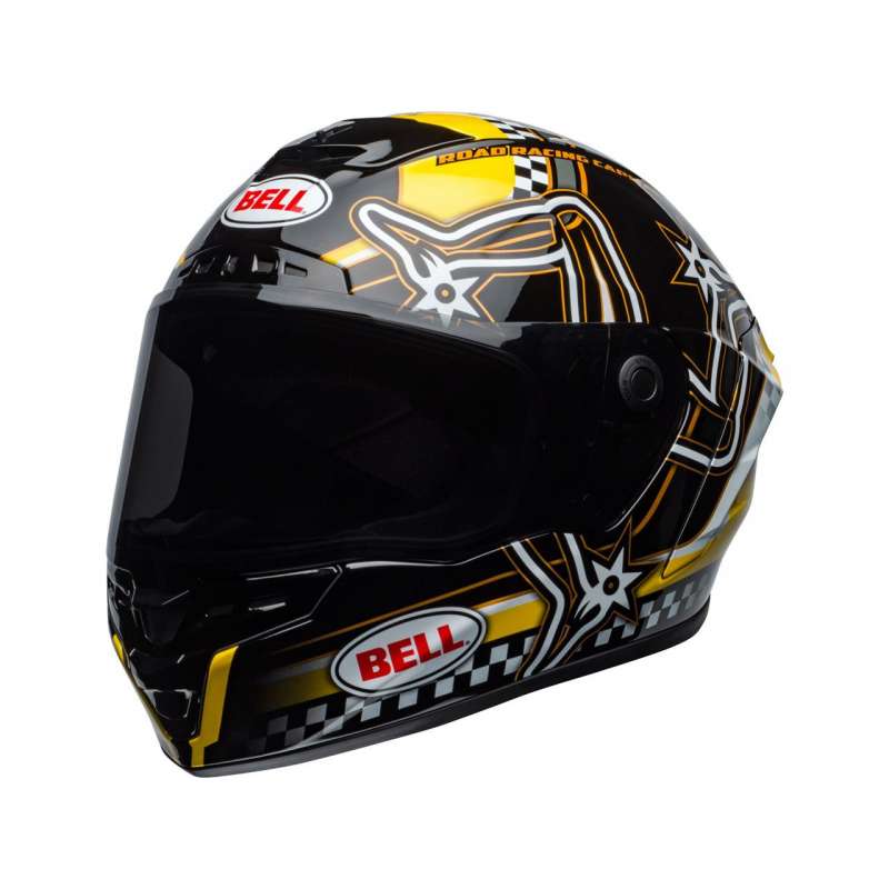 Casque intégral BELL Star Mips Isle Of Man Gloss Black/Yellow