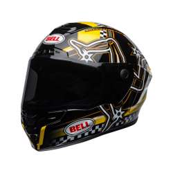 Casque intégral BELL Star DLX Mips Isle of Man 2020 Gloss Black/Yellow