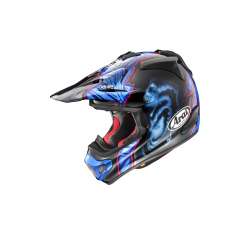 Casque Cross Arai Mx-V Noir & Bleu