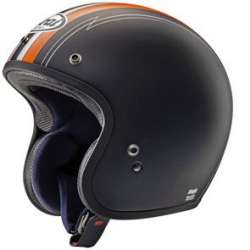 Casque Jet Arai Freew Classic Noir & Orange