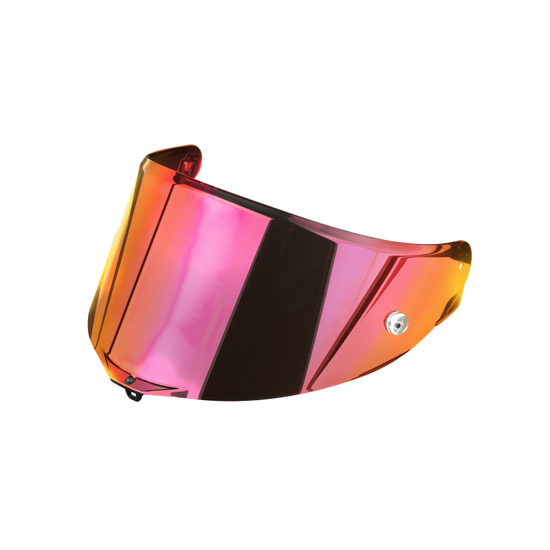 AGV Visière iridium rouge