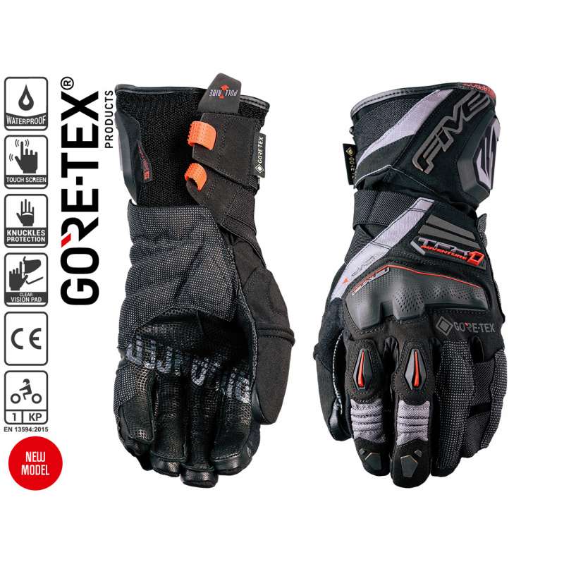 Gants Five TFX1 GTX Black / Grey