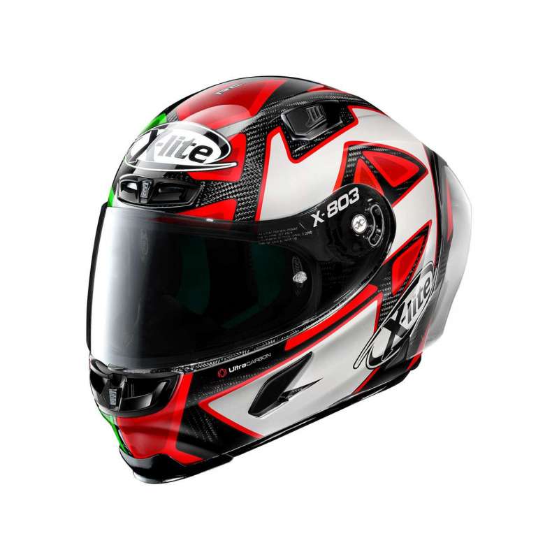 Casque Intégral X-Lite X-803 RS Ultra Carbon Petrucci Misano