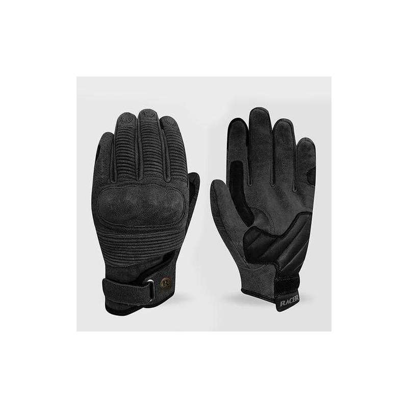 Hansschuh RACER MUDDY Cuir Schwarz