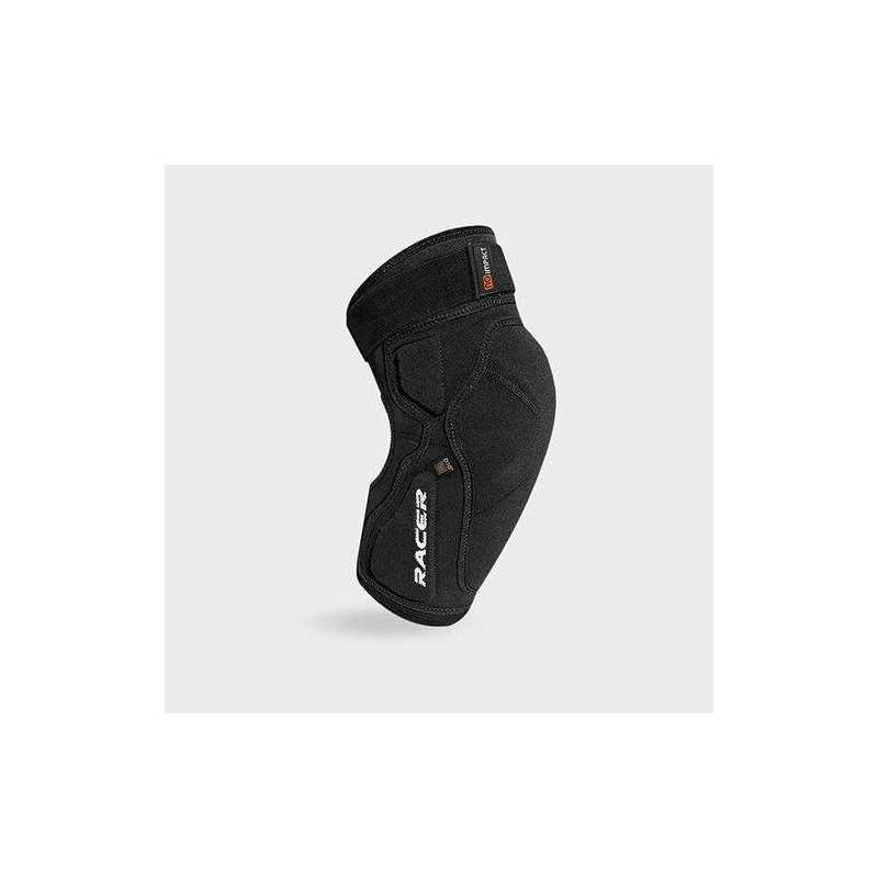 RACER PROFILE KNEE Knieschutz Schwarz Schwarz-Grau