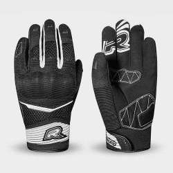 Gants RACER SKID 2 Spandex Noir-Blanc