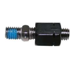 Spiegel-Adapter M8 Linksgewinde M8, schwarz