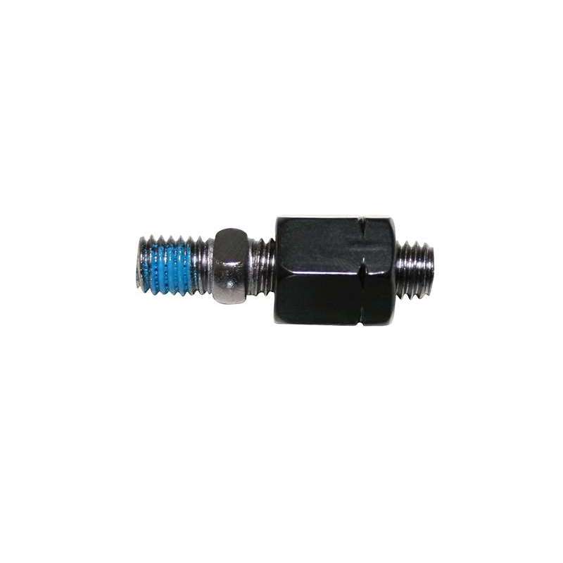Spiegel-Adapter M8 Linksgewinde M8, schwarz