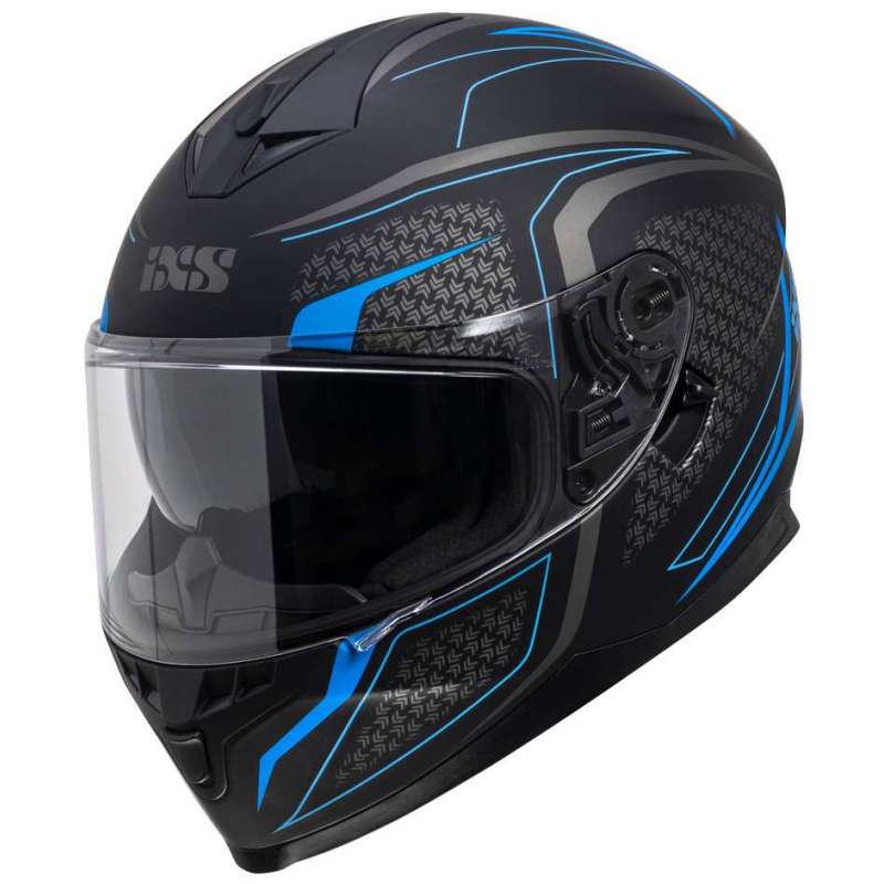 Integralhelm iXS1100 2.4 -schwarz matt-blau