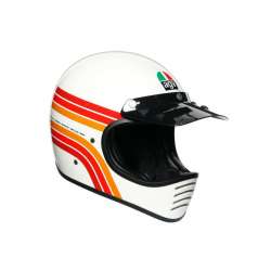 Integralhelm X101 Dakar 87 -weiss-rot-orange