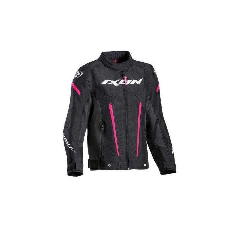 IXON STRIKER KID Lady Veste Noir-Fushia