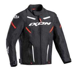 IXON STRIKER KID Jacke Schwarz-Weiß