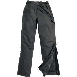 Pantalon de pluie Diluvio imbottiti noir