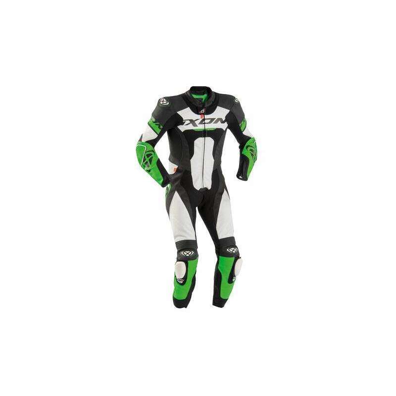 IXON JACKAL Combinaison Noir-Blanc-Vert IXON JACKAL Combinaison Noir-Blanc-Vert