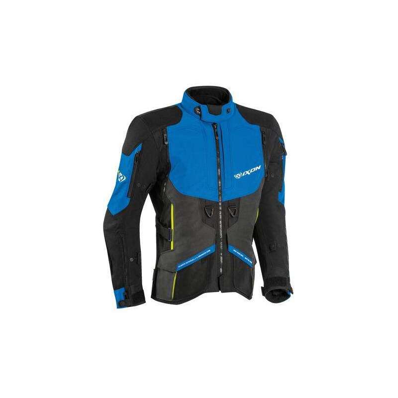 IXON RAGNAR Veste Noir-Anthracite-Bleu