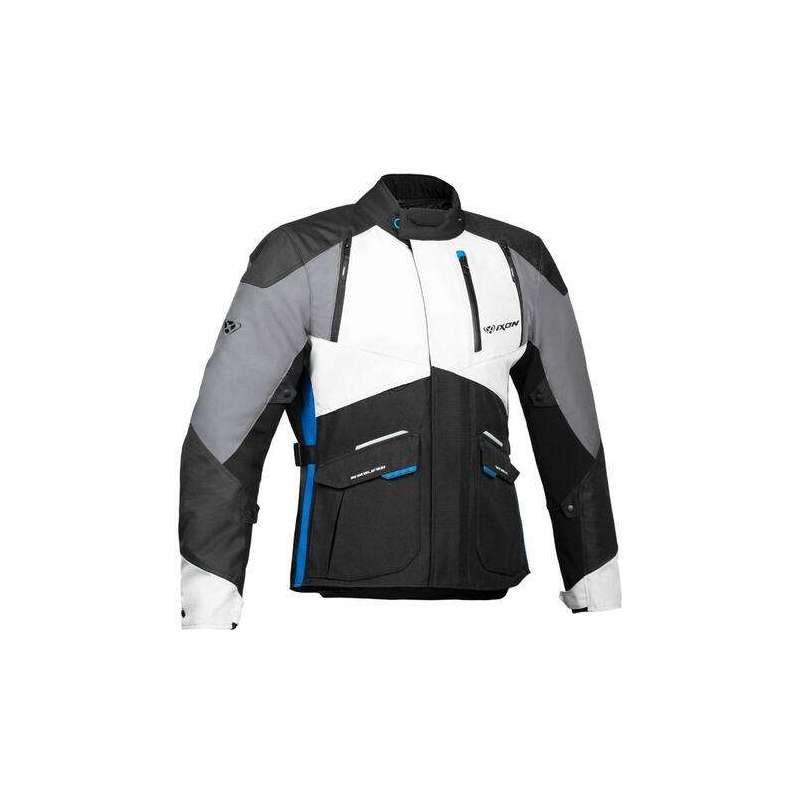 IXON BALDER Veste Noir-Gris-Bleu