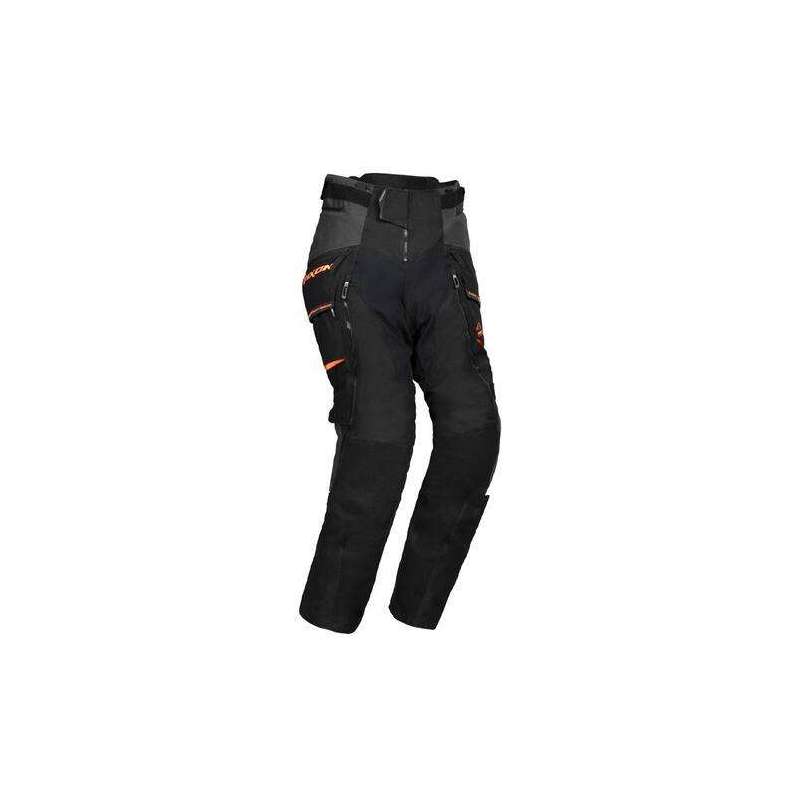 IXON RAGNAR Pantalon Noir-Anthracite-Orange