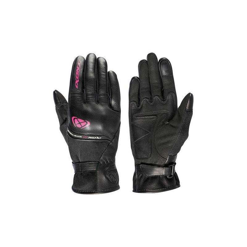 IXON RS SHINE 2 LADY Handschuh Sommer Schwarz-Fushia