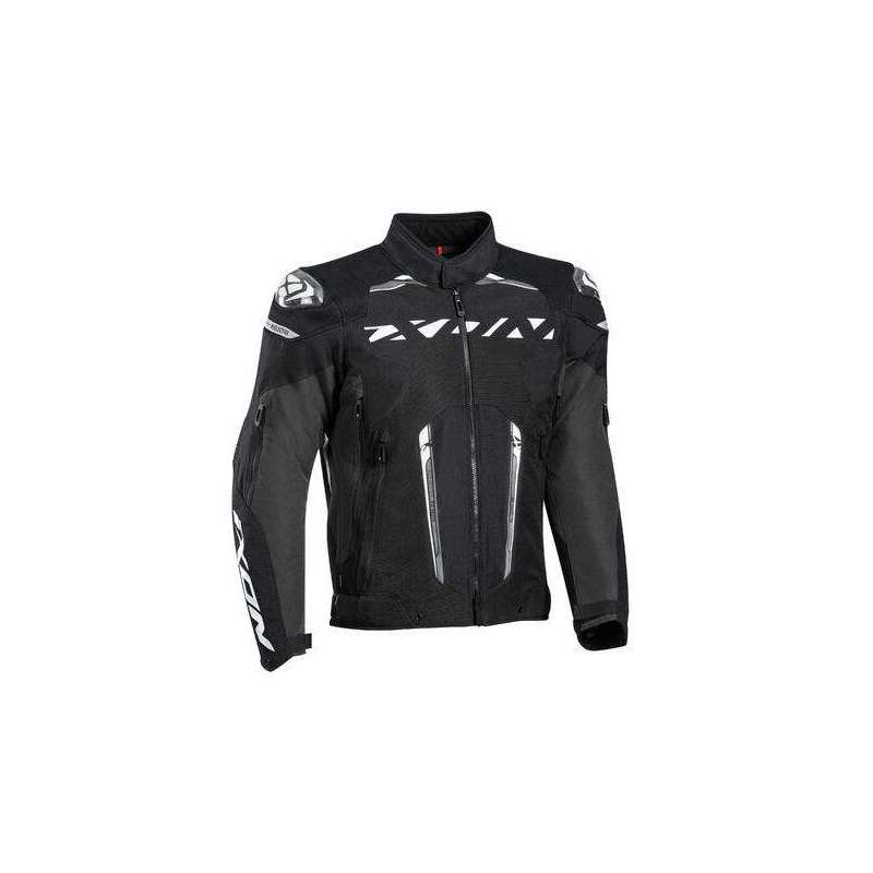 IXON BLASTER Veste Textile 3-1 Noir-Blanc