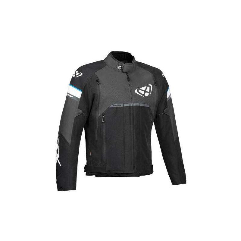 IXON ALLROAD Veste Noir-Anthracite-Bleu