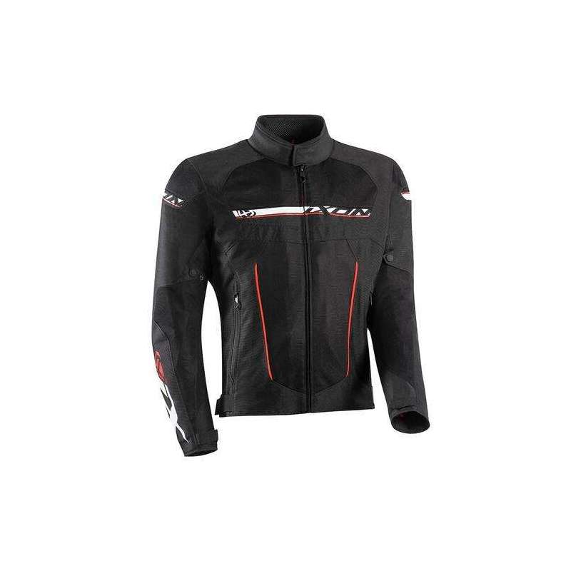 IXON T-REX Veste Noir-Blanc-Rouge