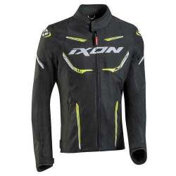 IXON STRIKER AIR WP Veste Noir-Jaune Vif-Blanc