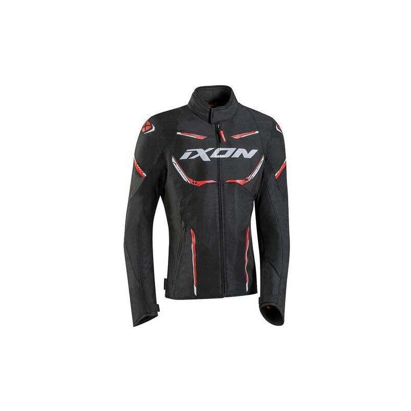 IXON STRIKER AIR WP Veste Noir-Rouge-Blanc