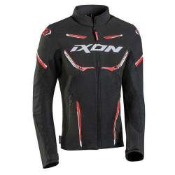 IXON STRIKER AIR Jacke Schwarz-Rot-Weiß