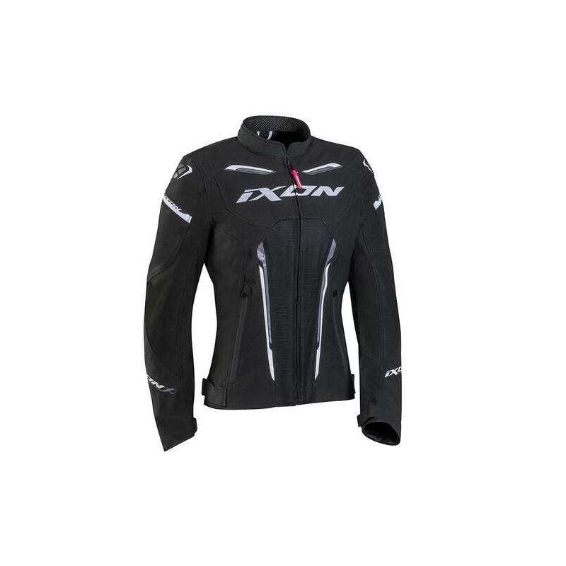 IXON STRIKER AIR LADY Veste Noir-Anthracite-Blanc