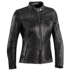IXON CRANKY LADY Veste Cuir Noir