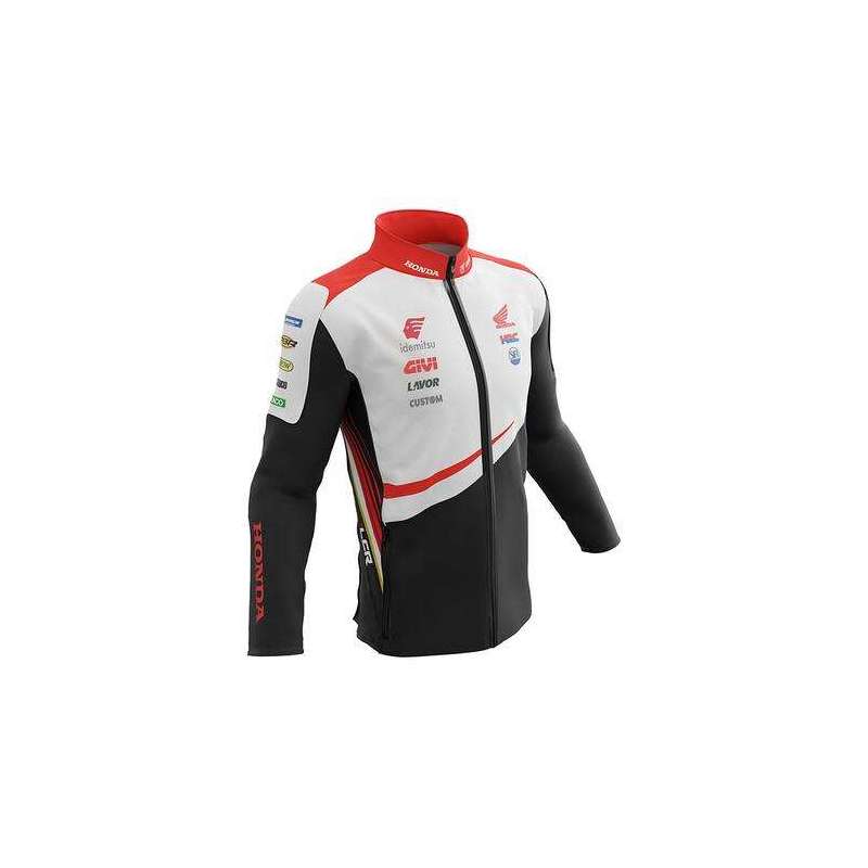 IXON LCR TAKA Softshell Replica Noir-Blanc-Rouge