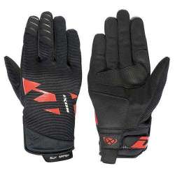 IXON MS FEVER Gants Mi-Saison Noir-Rouge