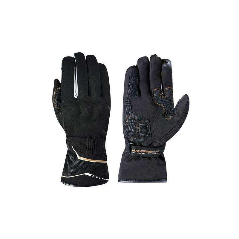 IXON PRO GLOBE LADY Winterhandschuhe Schwarz-Weiß-Gold