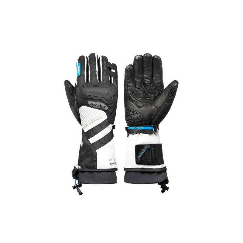 IXON PRO RAGNAR Gants Hiver Noir-Gris-Bleu