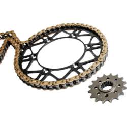 DC AFAM Kettensatz Stahl Standard mit Kette 420 (14-35)