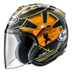 Casque Jet Arai SZ-R Vas Replica Pedrosa