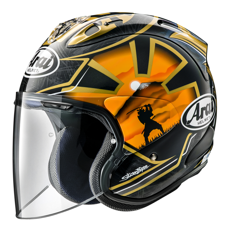 Casque Jet Arai SZ-R Vas Replica Pedrosa