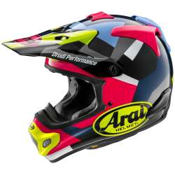 Casque ARAI MX-V Block Rose