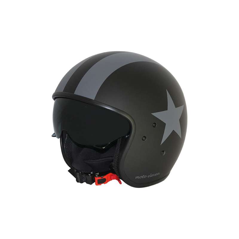 M11 CASQUE JET VINTAGE GREY STAR