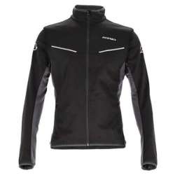 ACERBIS JACKE SOFTSHELL TRACK SCHWARZ  GRAU