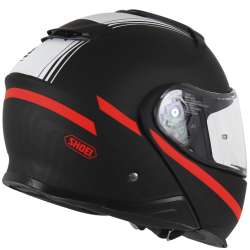 Klapphelm Neotec II Separator TC-5 schwarz matt-weiss-rot