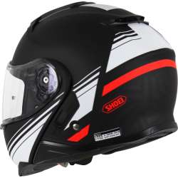 Casque modulable Shoei Neotec 2 Separator TC-5 noir mat-blanc-rouge