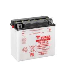 Batterie YB18L-A-  Sec avec pack acide