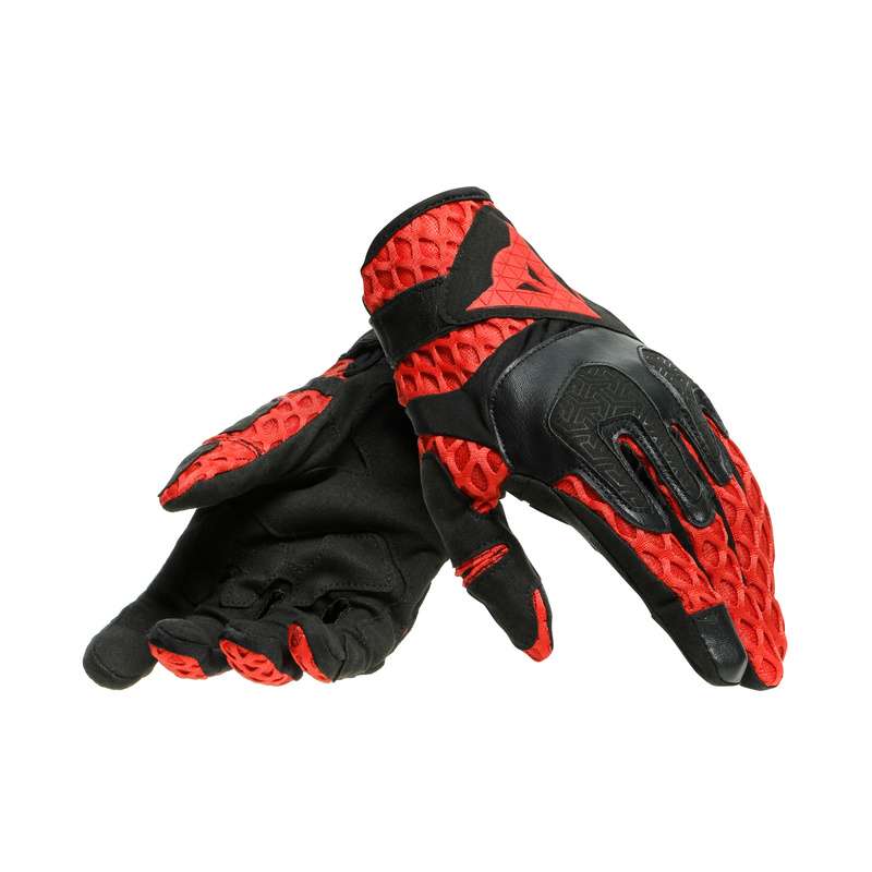 Handschuhe AIR-MAZE schwarz-rot