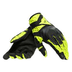 Gants AIR-MAZE noir-jaune fluo