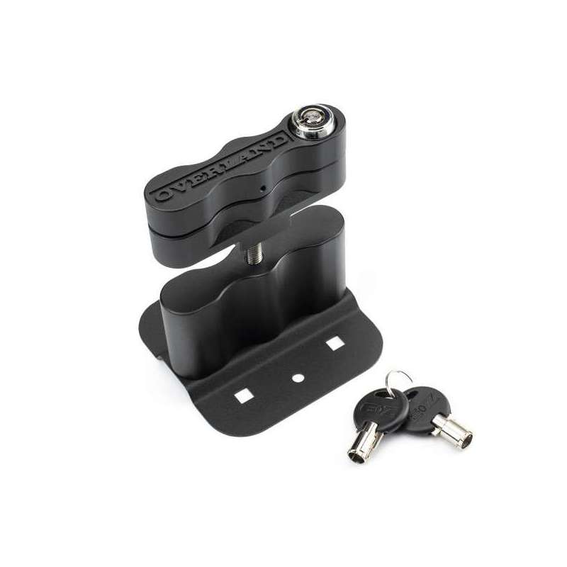OVERLAND SUPPORT A SERRURE NOIR