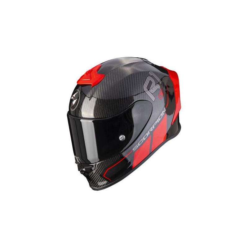 Casque Intégral SCORPION EXO-R1 EVO CARBONE CORPUS II Air -Rouge