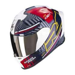 Casque Intégral SCORPION EXO-R1 EVO VICTORY Air -Rouge-Bleu-Jaune