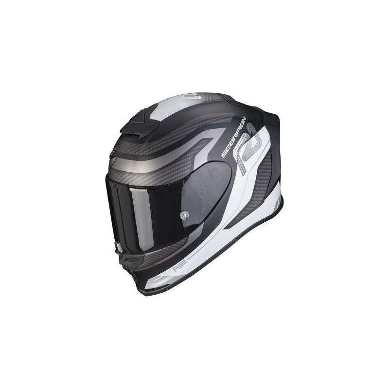 Casque Intégral SCORPION EXO-R1 EVO VATIS Air -Noir Mat-Blanc