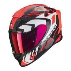 Casque Intégral SCORPION EXO-R1 EVO CARBONE SUPRA Air -Noir-Rouge